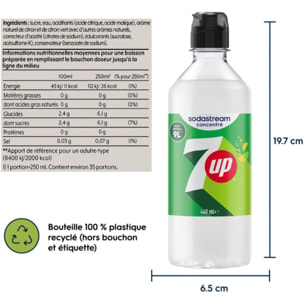 Concentré SODASTREAM 7UP 440ml