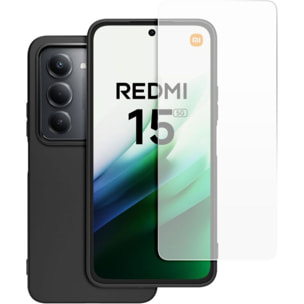 Coque MADE FOR XIAOMI Redmi 15 5G coque + verre trempé