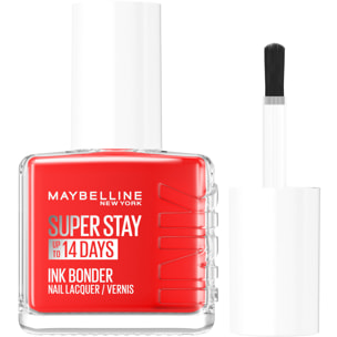 Maybelline New York - Superstay Ink Bonder - Vernis à Ongles - Teinte: 493 BLOOD ORANGE
