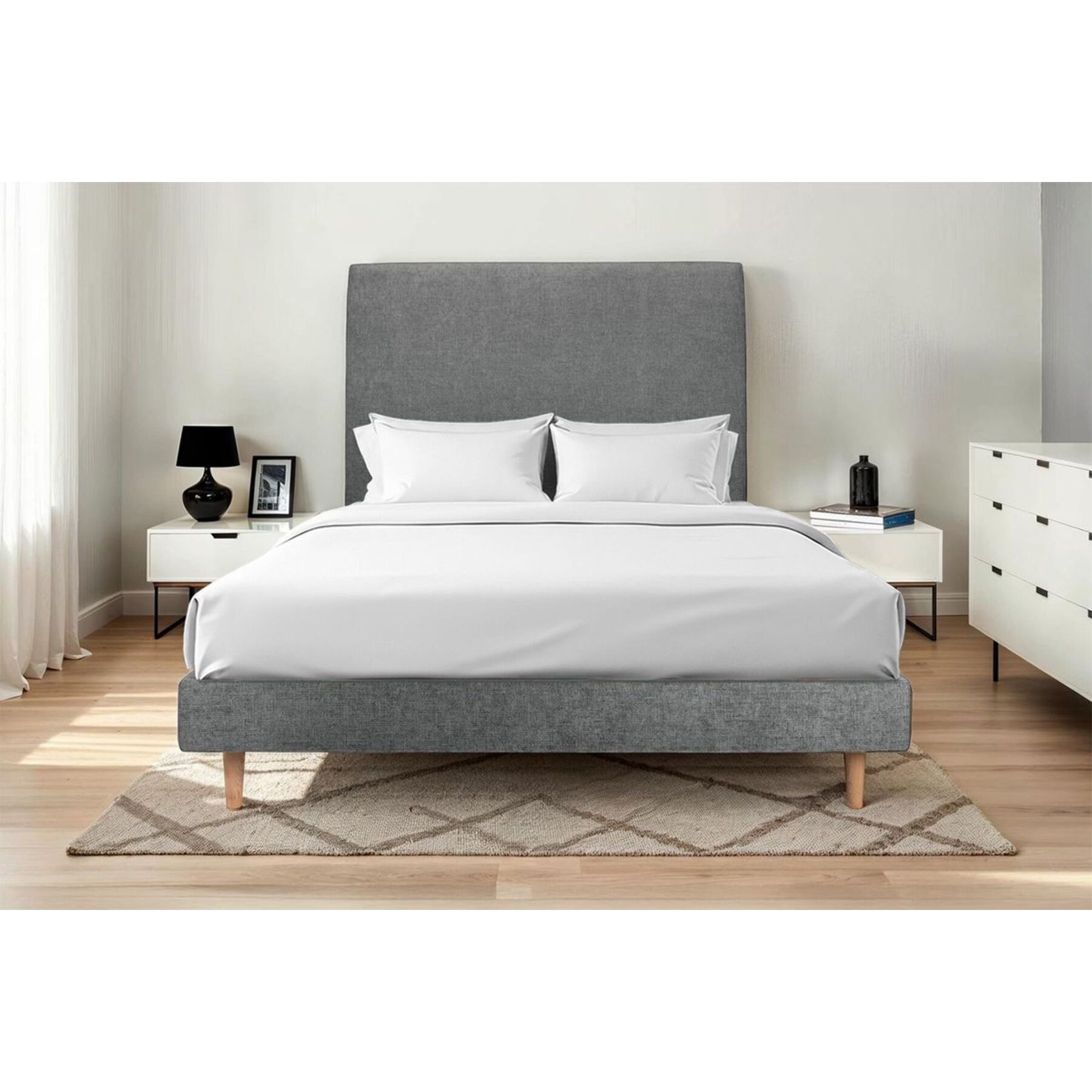 Sommier Kit Tissu Ep14 - pieds bois