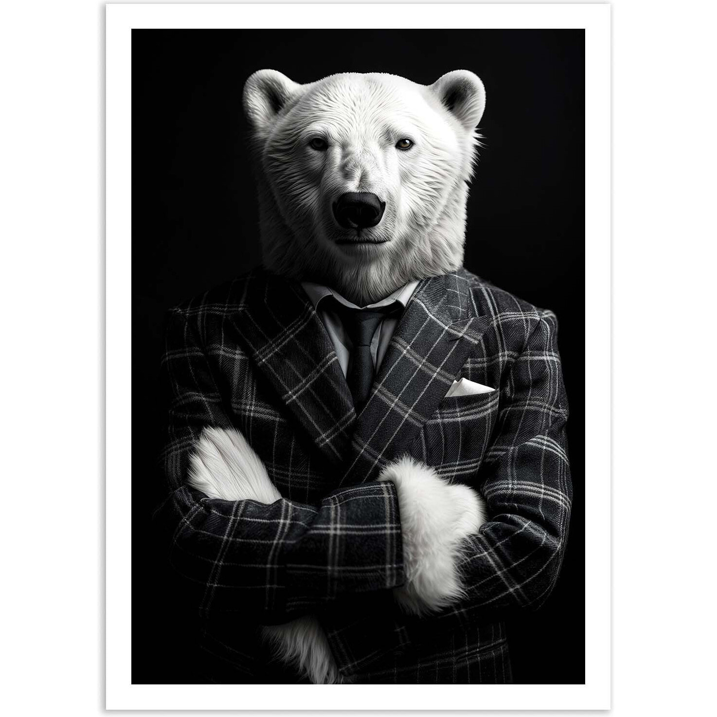 Affiche - Polar Bear Wild Suits - Philippe Hugonnard