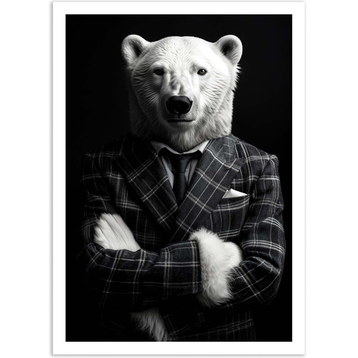 Affiche - Polar Bear Wild Suits - Philippe Hugonnard