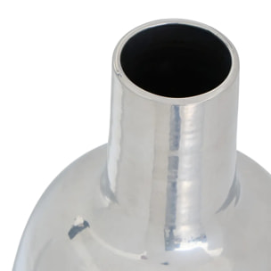 Vase Reso en Acier 19x19x79cm Argent