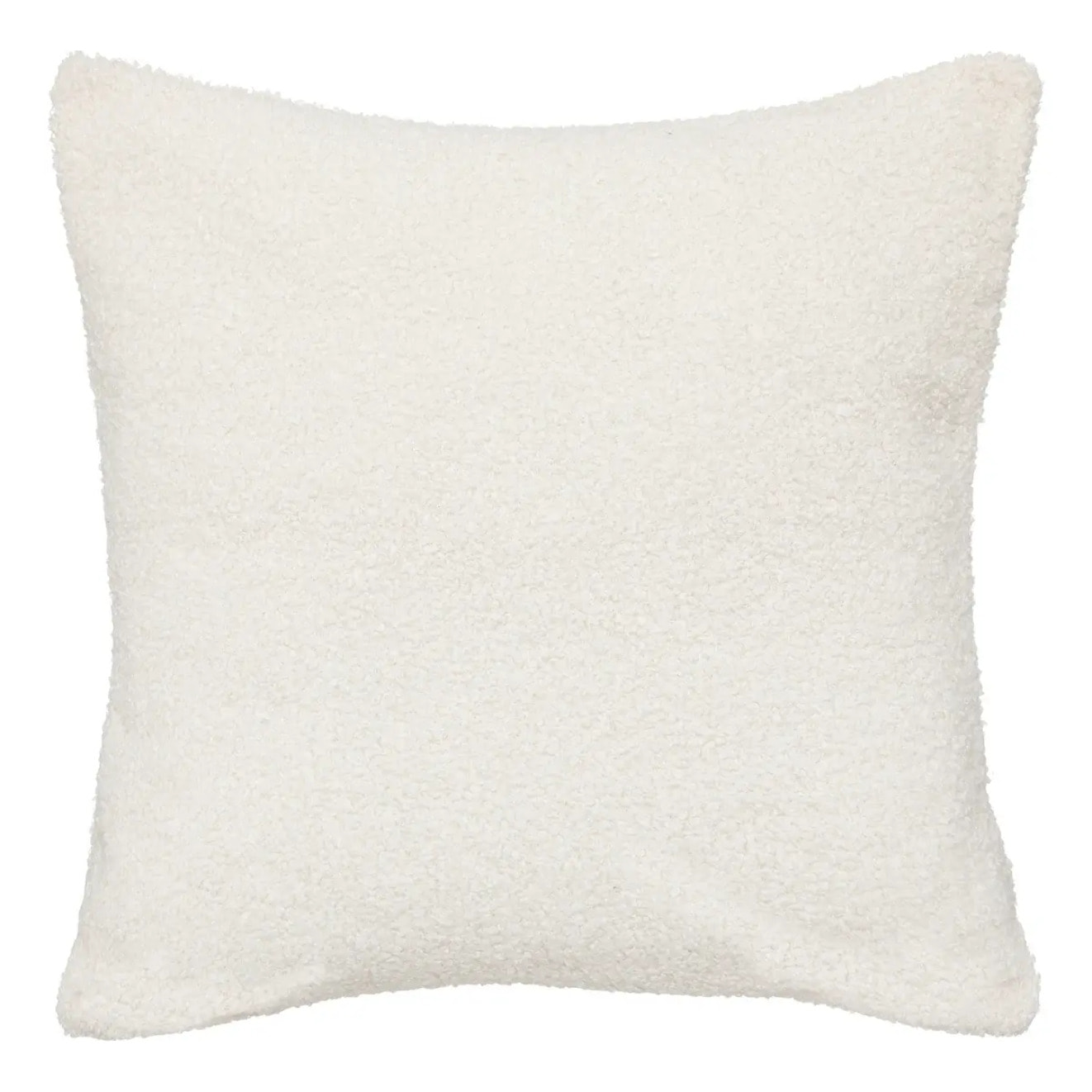 Coussin "Jaiko" en fausse fourrure 40x40cm ivoire