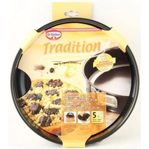 Moule à manqué à charnière 28 cm Dr.Oetker Tradition