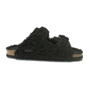 Ciabatta Mandèl Teddy Nero