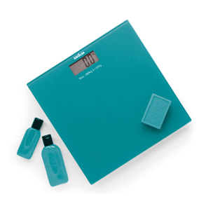 Pèse-personne digital Excelsa- Spa, Verre Bleu