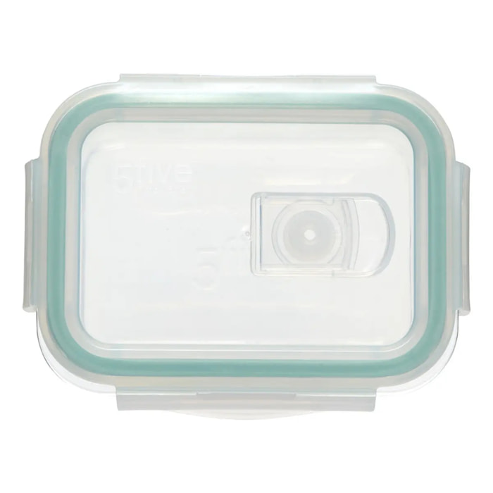 3 boîtes rectangulaires de conservation "Clipeat" verre