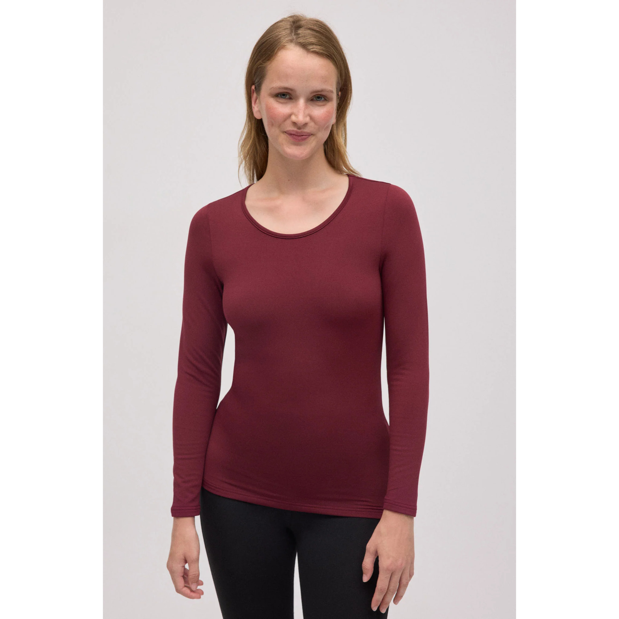 Canotta termica a maniche lunghe da donna