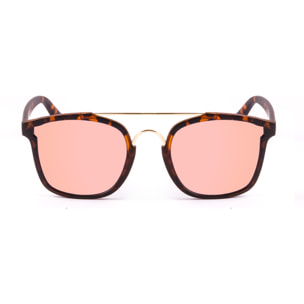 Gafas de sol PALO ALTO LIBREA - Demi marrón y rosa revo / Plana