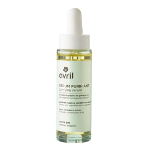 Sérum Visage- Certifié bio - Sérum purifiant 30 ml