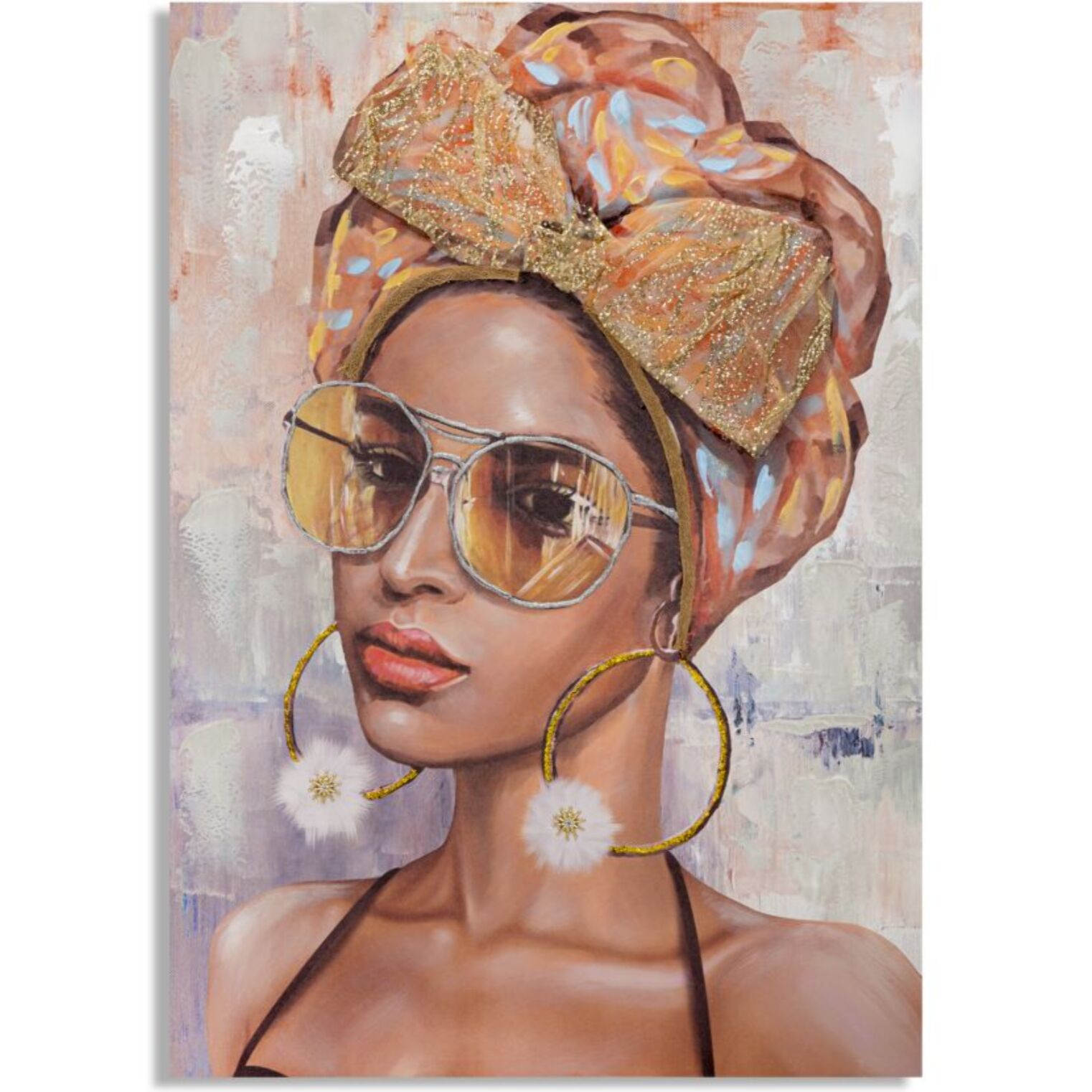 DIPINTO SU TELA JENNIFER -B- CM 70X3X100