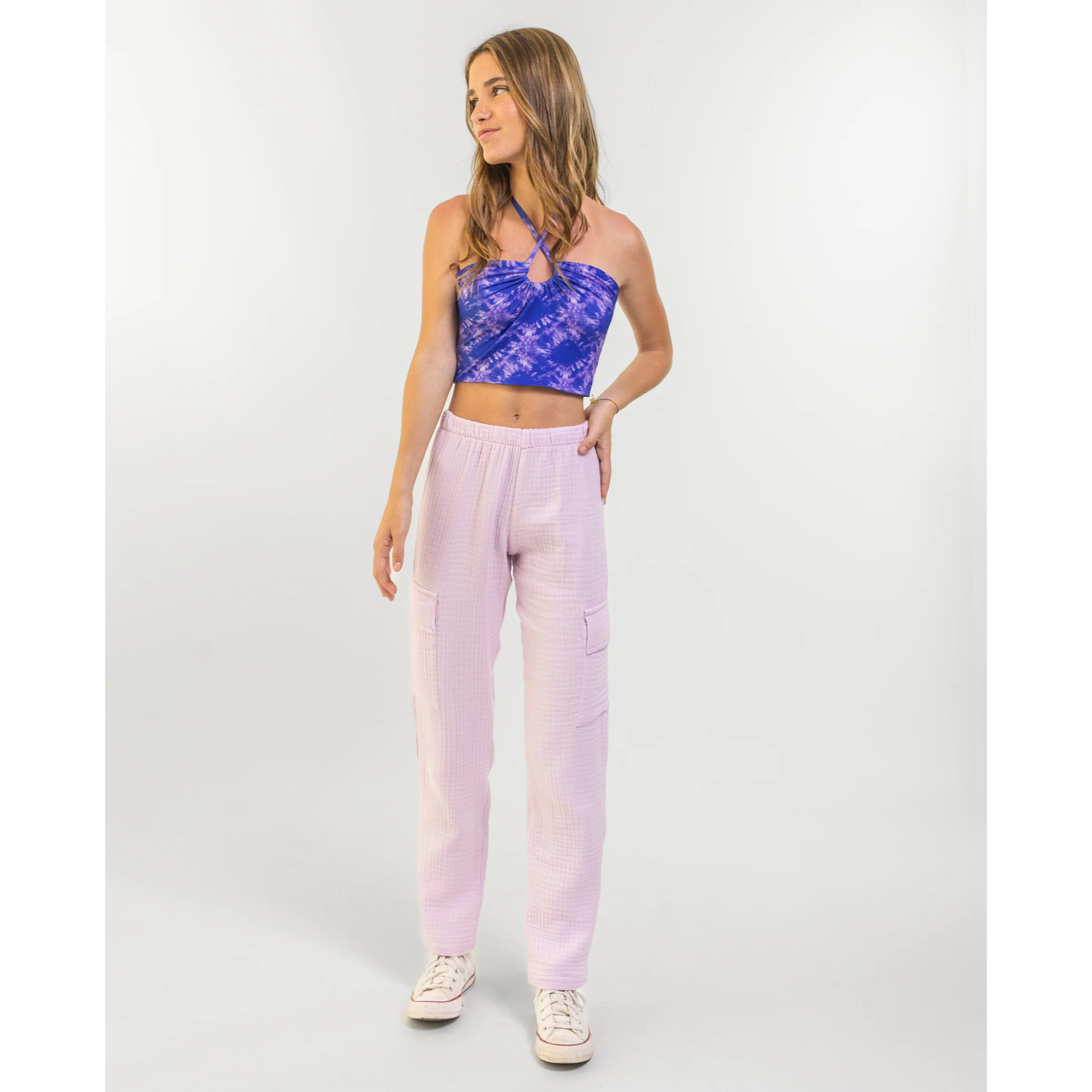 Pantalón de mujer recto tobillero.