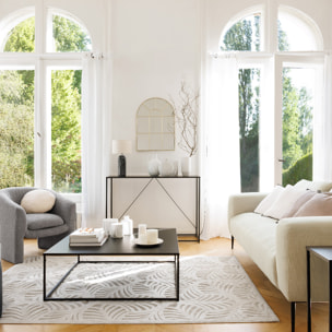 Miroir "Monica" - doré - métal 54x74 cm