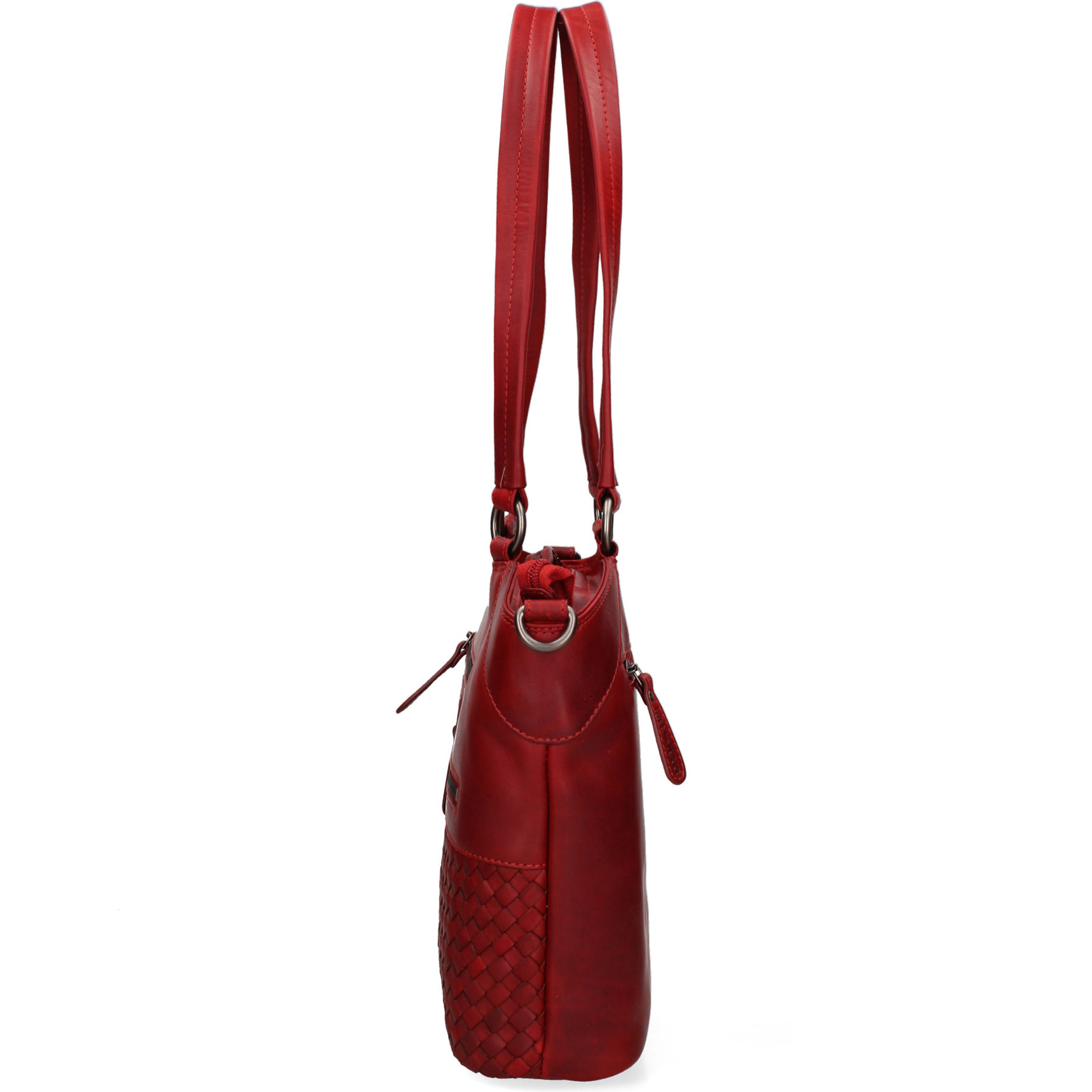 Borsa a spalla  da uomo In Vera pelle Made in Italy 30x30x6 cm