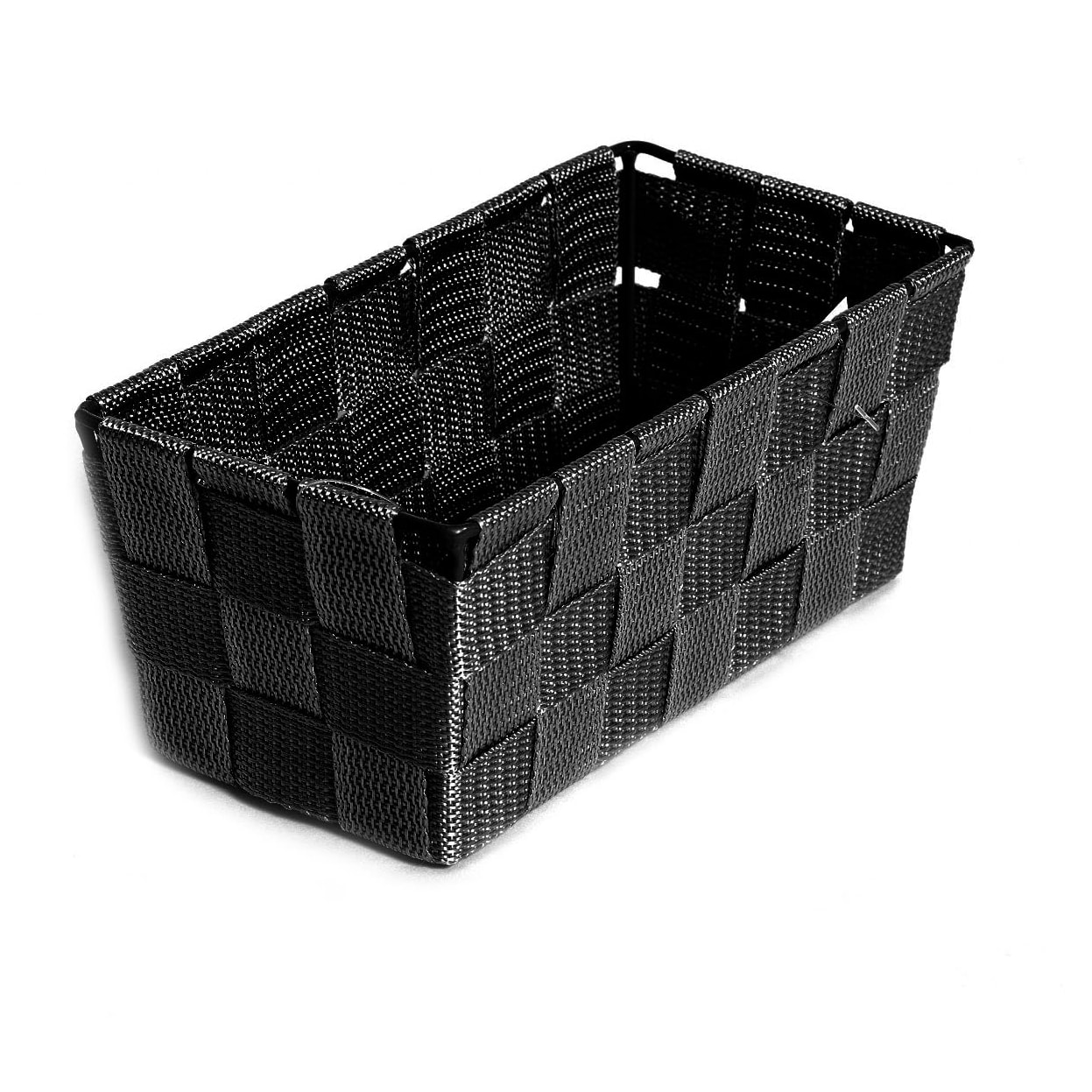 Contenitore Rattan 21*11*9 Nero