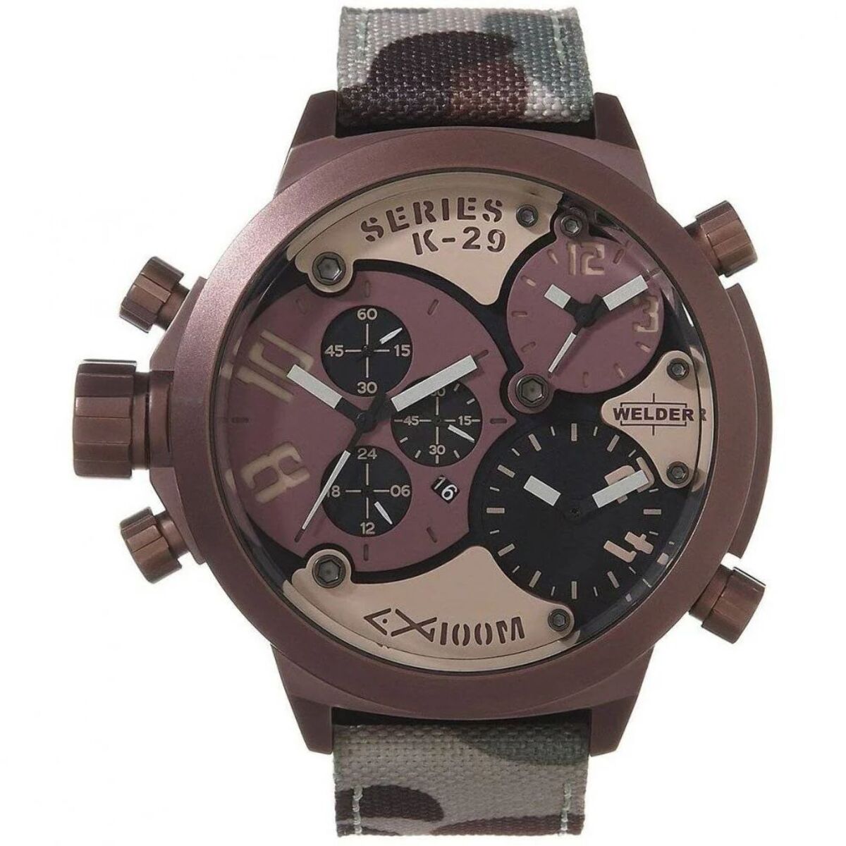 Reloj Welder K29-8005 Hombre Analogico Cuarzo con Correa de Tela