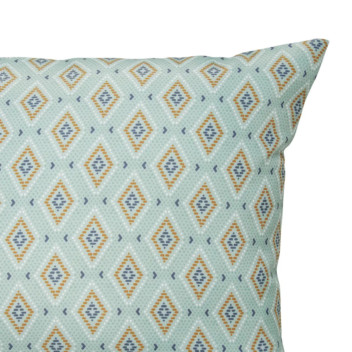 Housse de coussin d extérieur "Lilio" vert céladon 30x50cm