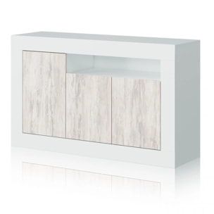 Aparador Gian Blanco Artik (Blanco Mate) – Blanco Velho