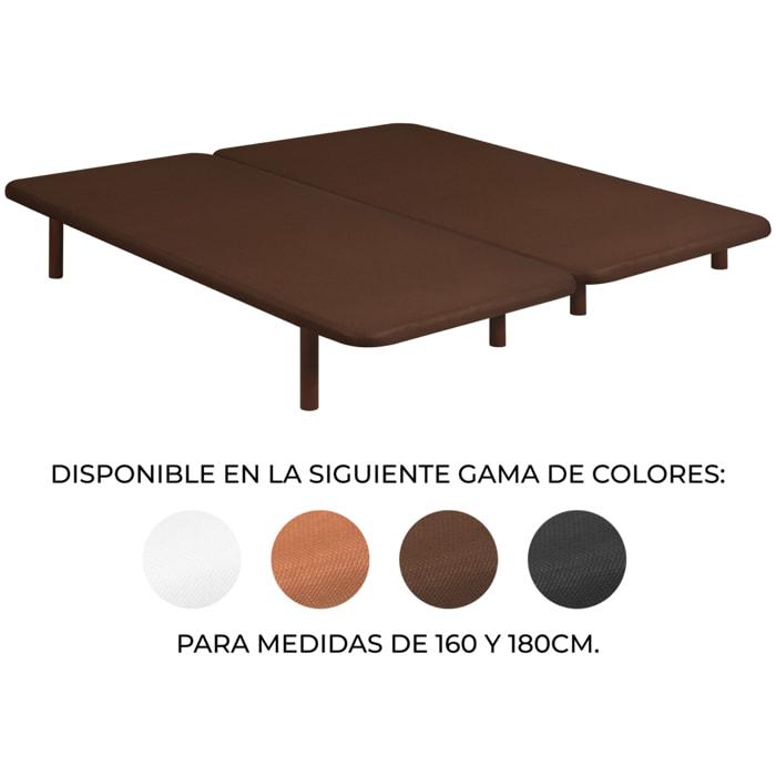 Cama Base Tapizada | Transpirable Tejido 3D | 25CM | Estructura reforzada | ENVIO, ENTREGA Y RETIRADA INCLUIDO