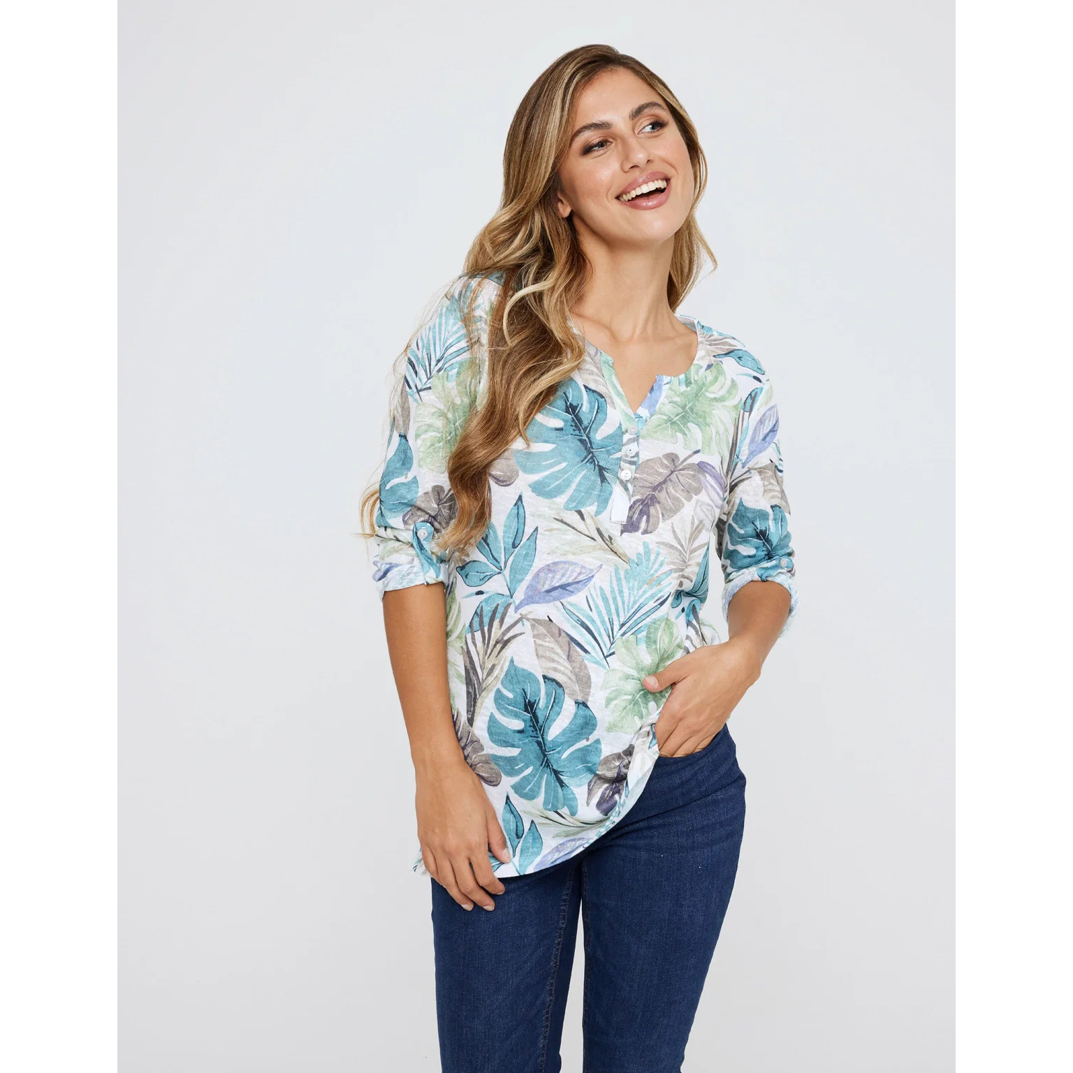 Camiseta Media Manga Estampada - Alberri