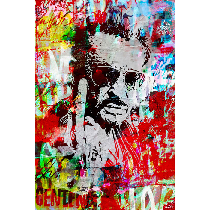 Tableau johnny street  Toile imprimée