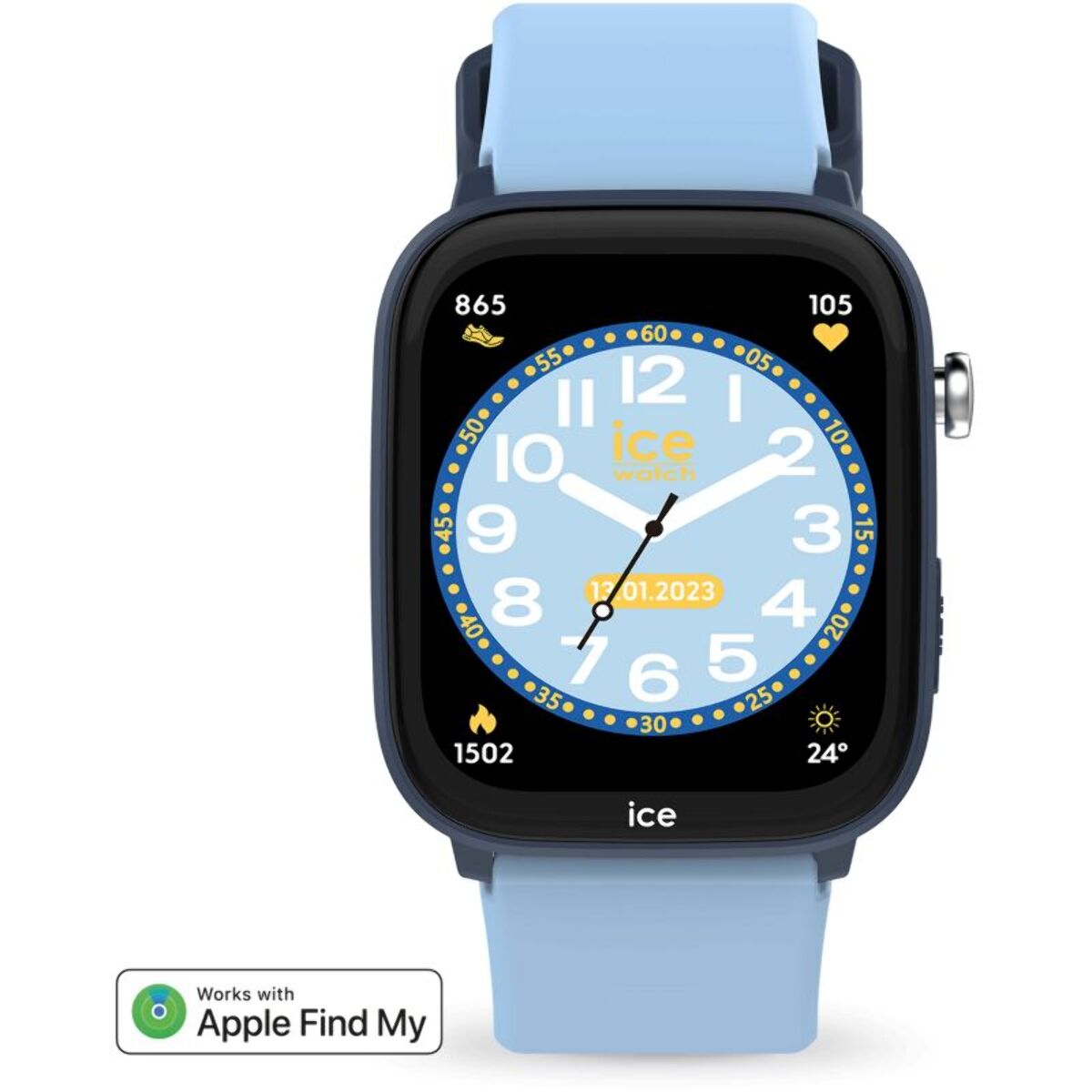 Montre connectée ICEWATCH Ice Smart Junior 3.0 Find My Bleu/Bl Cla