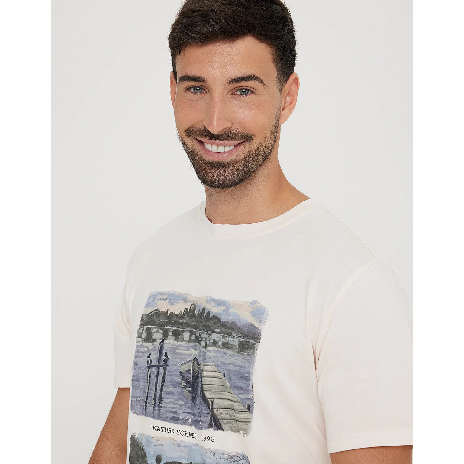 Camiseta Manga Corta Estampado - Gallery