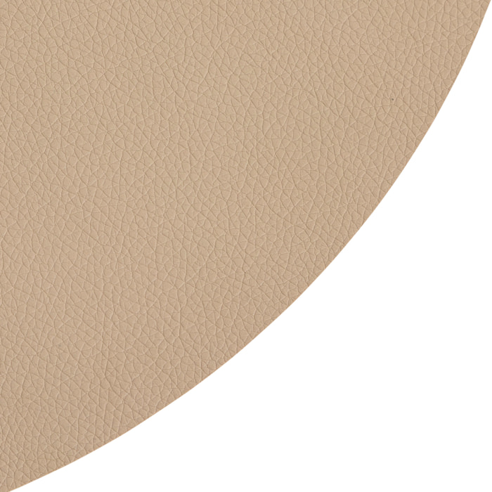 Set de table rond uni - Beige