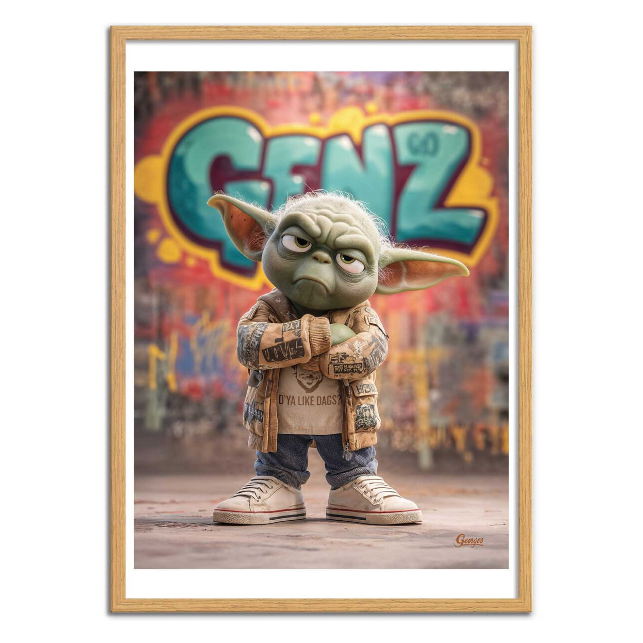 Affiche - Yoda Team Z - Georges
