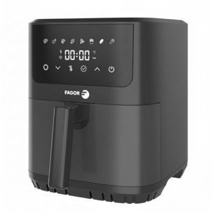 Friteuse à air chaud Air fryer 6,5L 1600W Noir Fagor FGR65