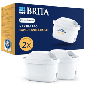 Cartouche filtrante BRITA pack de 2 cartouches Maxtra Pro Expert anti-tartre