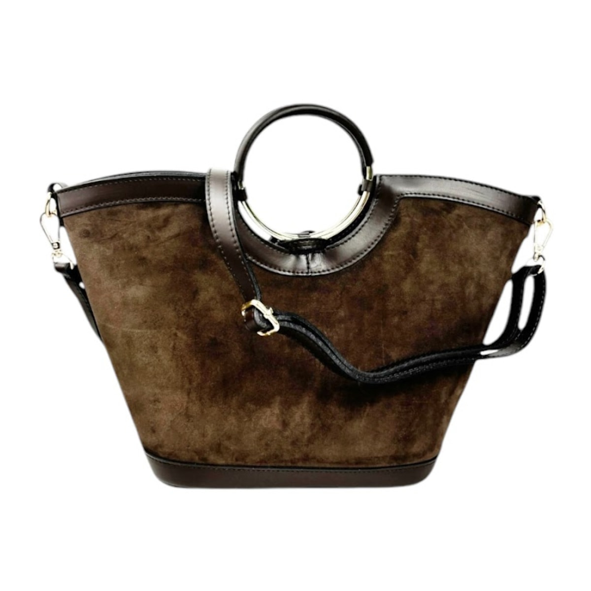 Bolso Hobo Cheval Firenze Clara Mini F/W Gris Pardo Oscuro