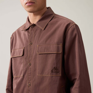 Kappa - Camisas De Abrigo Hombre Marrón - Authentic Olivio