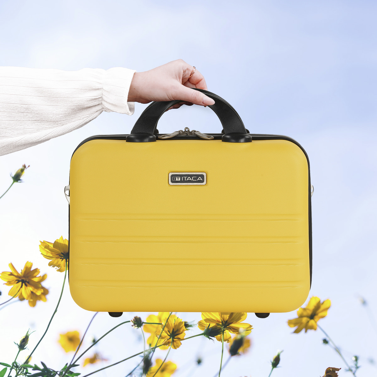 Neceser Rígido Itaca Havel Amarillo