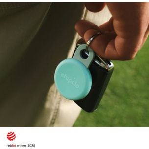 Tracker GPS CHIPOLO Loop rechargeable USBC vert menthe