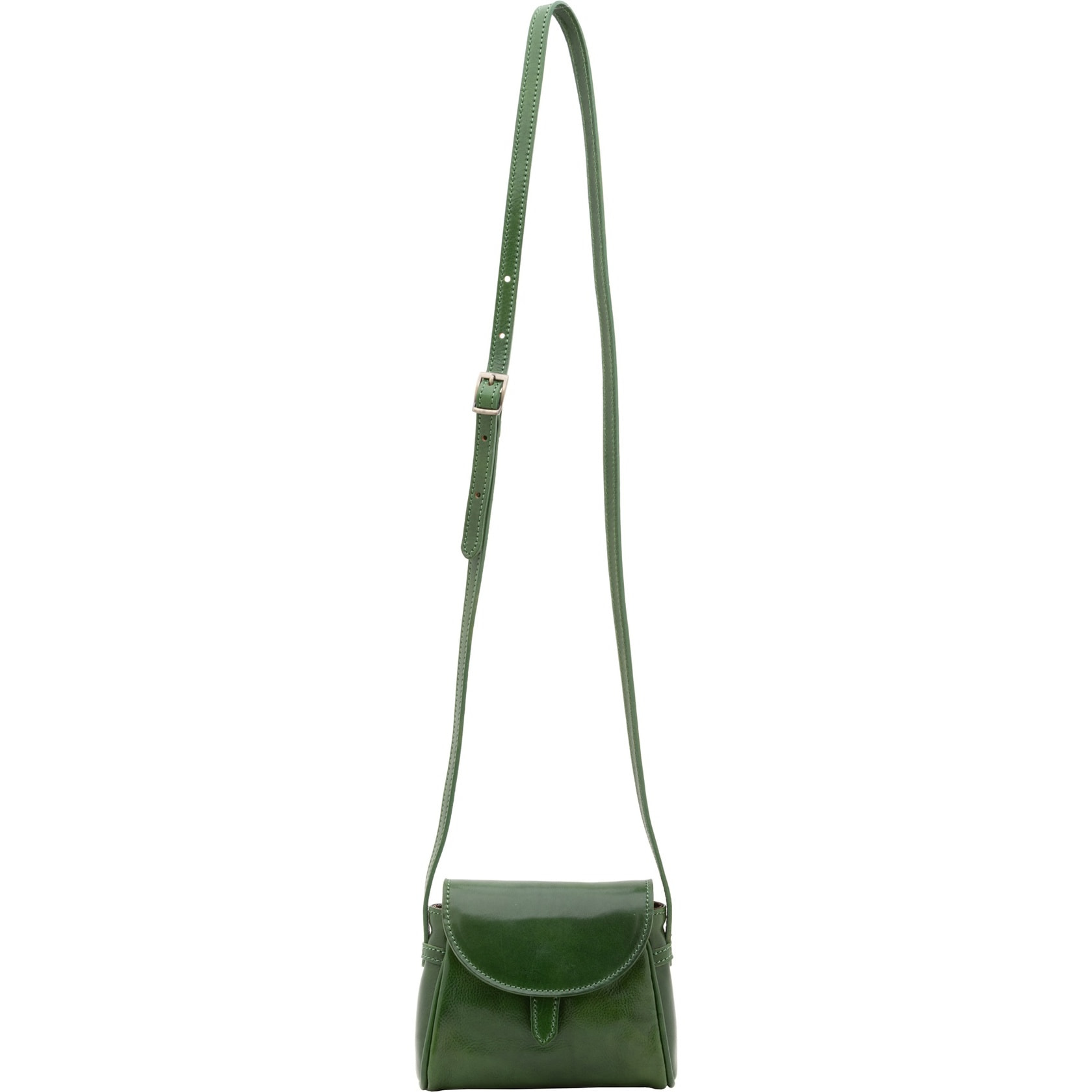 Borsa a tracolla da donna - Modello Seraphina Lux - Vera pelle - 14.0 x 18.0 x 7.0 cm