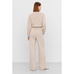Kocca - Pantaloni da donna in cotone a vita alta e gamba larga Donna