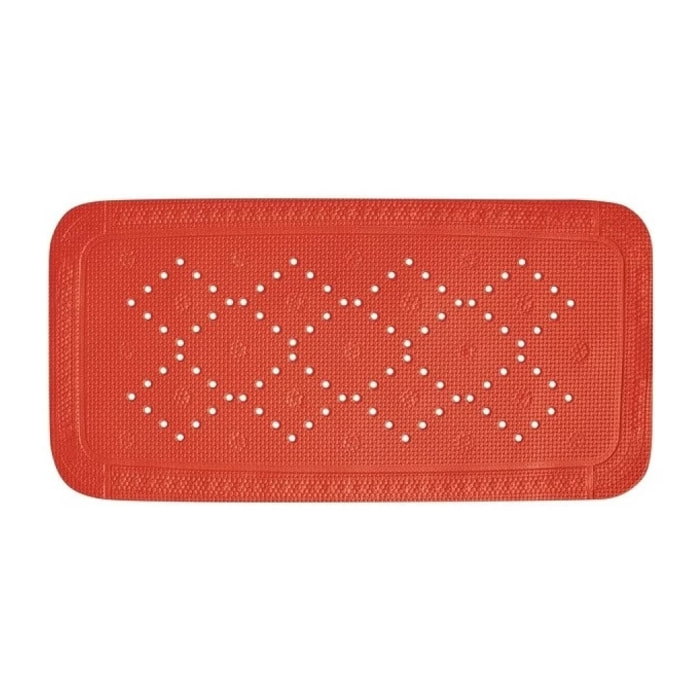 Tapis Fond de baignoire PVC ALASKA Rouge Spirella