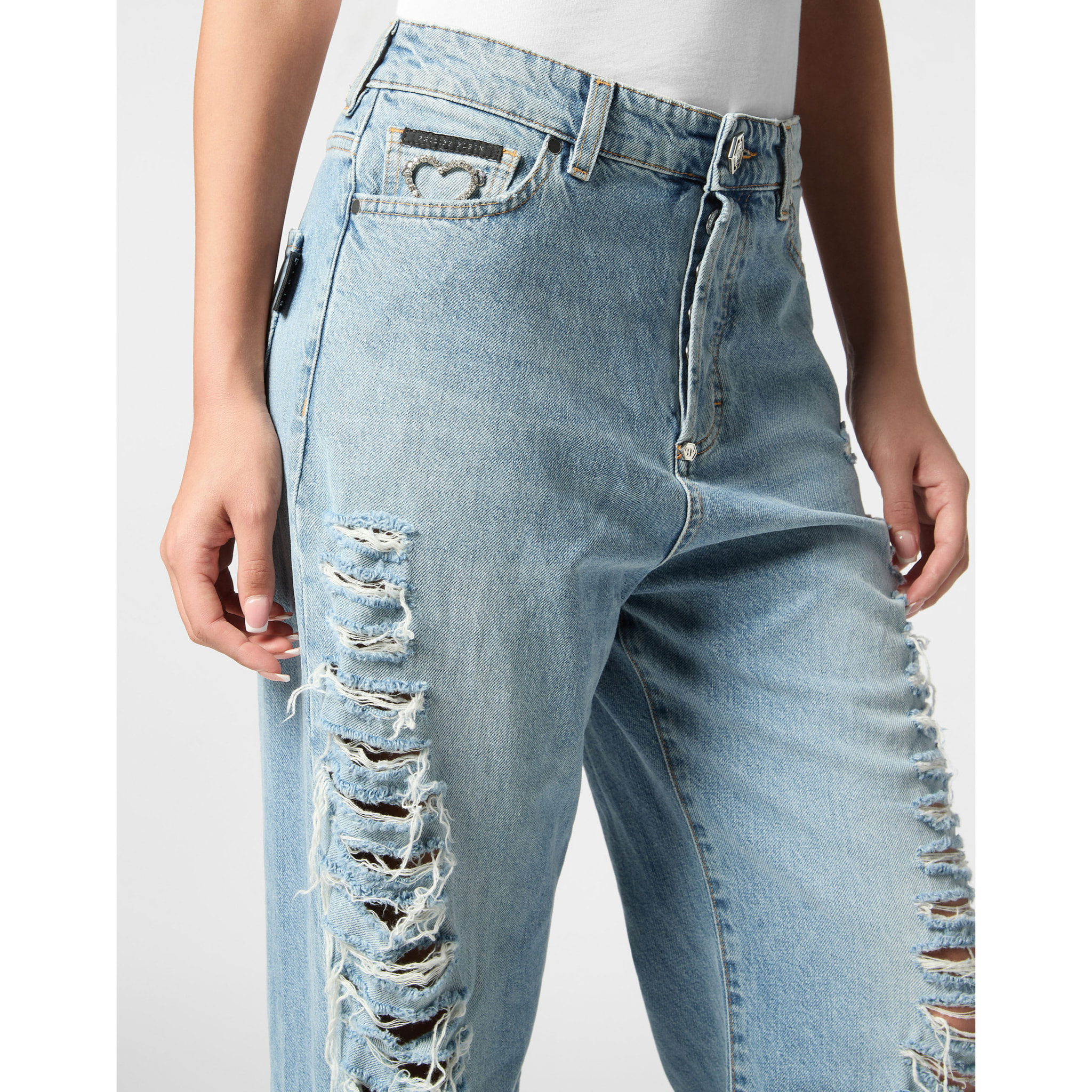 PHILIPP PLEIN Vaqueros Skater fit