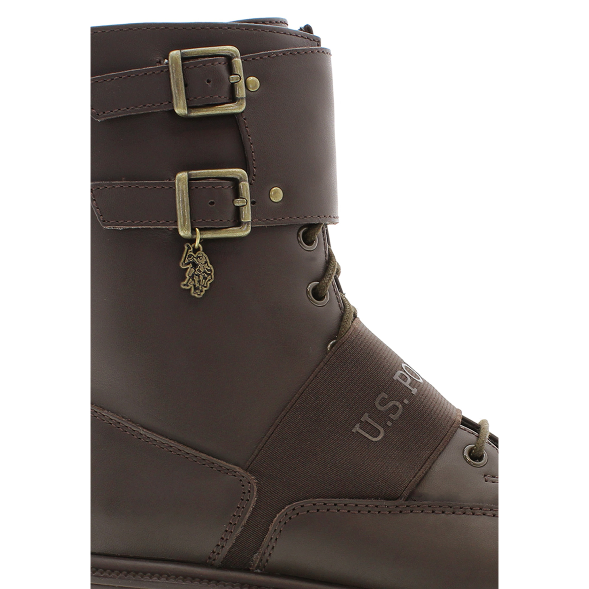 Stivaletti U.S. Polo Assn. marrone scuro