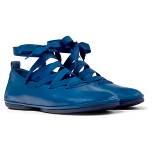 Bailarinas - CAMPER Right Nina - Azul - Cuero liso