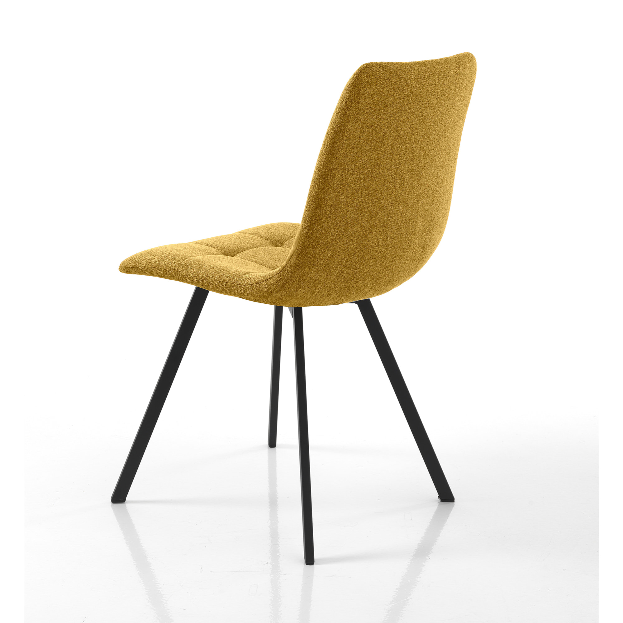 ORESTELUCHETTA Set 4 Sedie imbottita JANE YELLOW