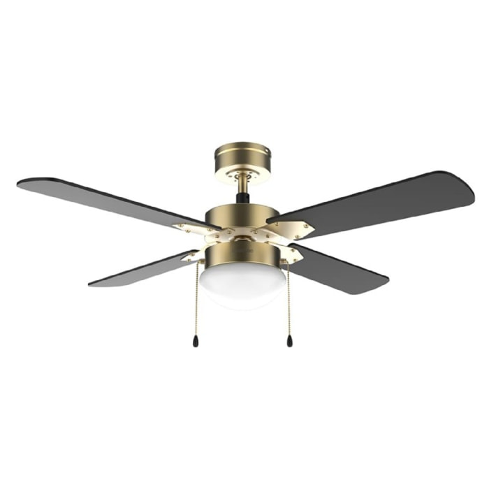 Ventilador de techo con luz EnergySilence Aero 450 GoldBlack Cecotec