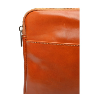 Borsa a spalla Anna Luchini Cammello