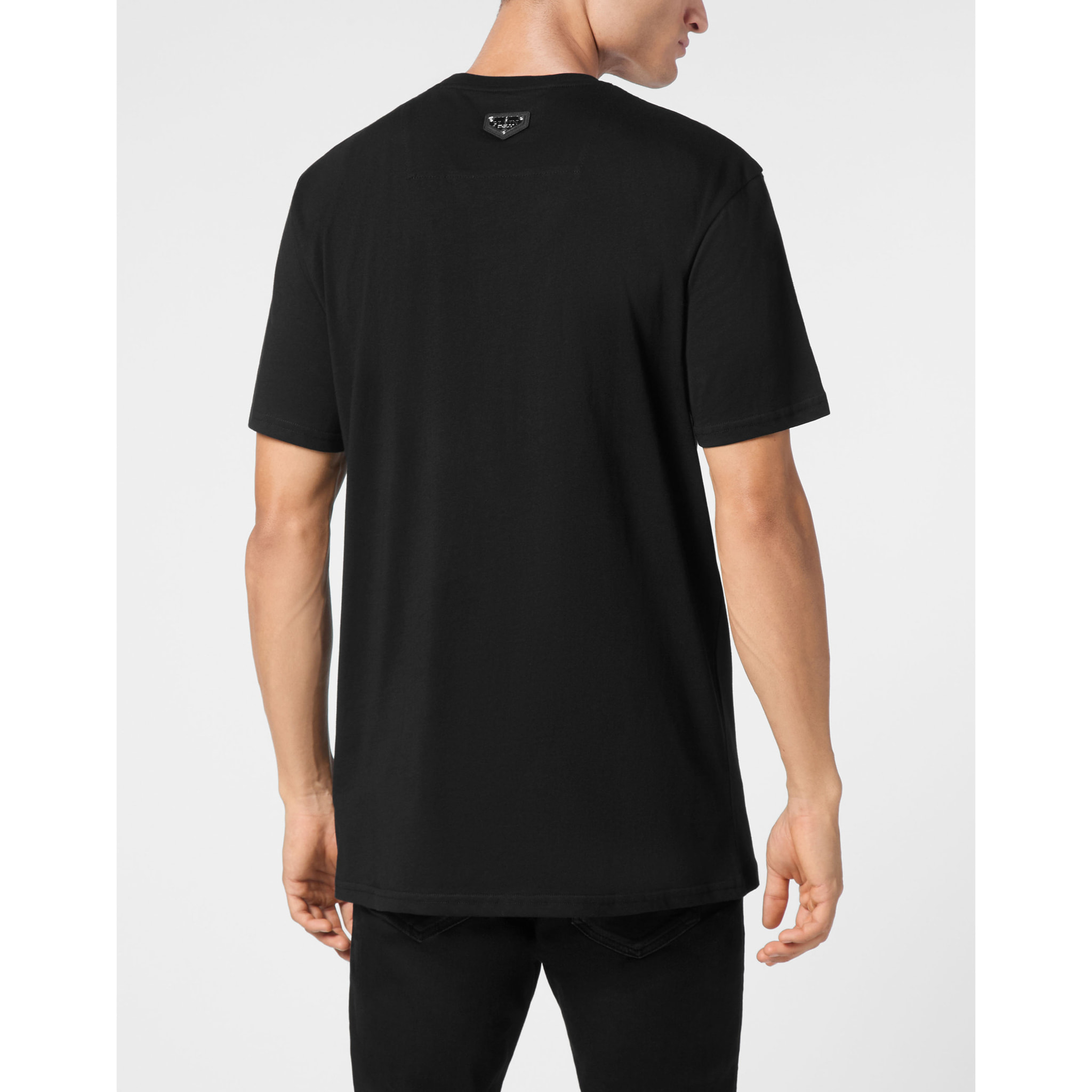 PHILIPP PLEIN T-Shirt Round Neck SNAKE