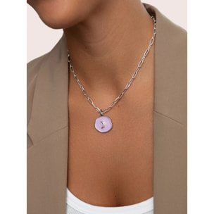Charm Moon Enamel Lavender