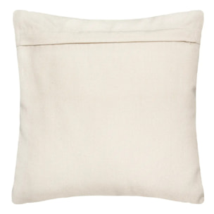 Coussin "R.O.W." blanc ivoire 45x45cm