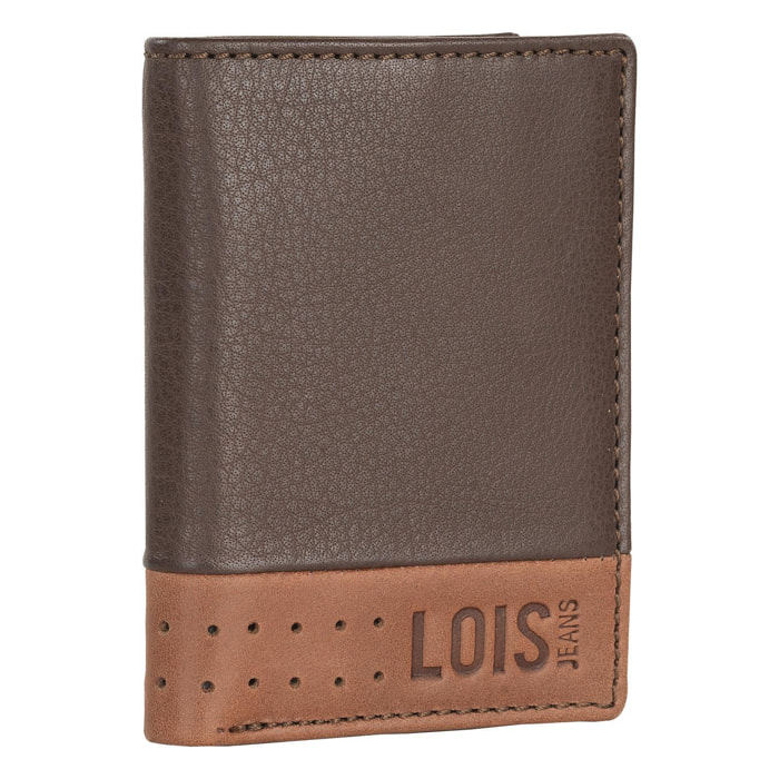 Cartera Hombre Piel Lois Durham Marron-Tan