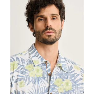 Camisa Manga Corta Blanco - Thorned